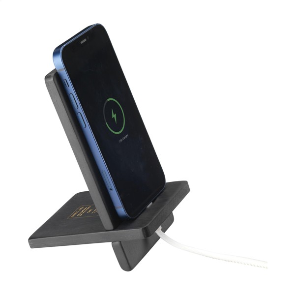 Miyo Bamboo Phone Stand - Black