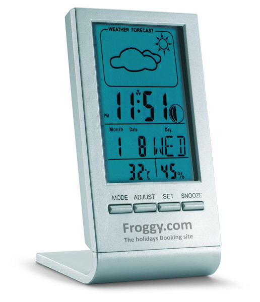 Weather station with blue LCD Sky
