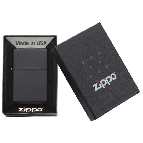 Zippo 218 metal lighter matte black