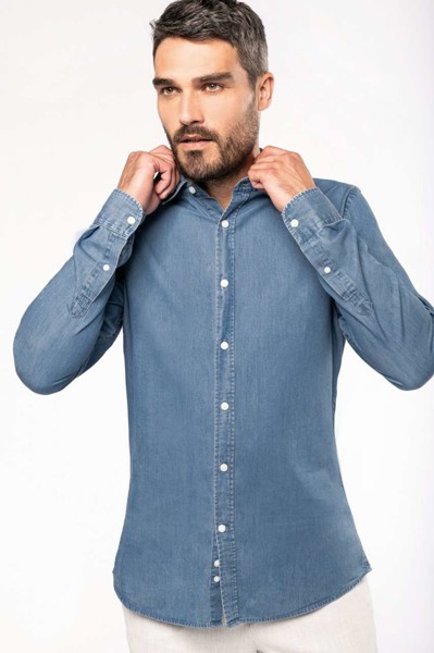 Men’S Denim Shirt - S