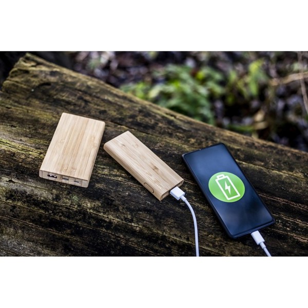 Bamboo power bank 5000 mAh B'RIGHT | Posey
