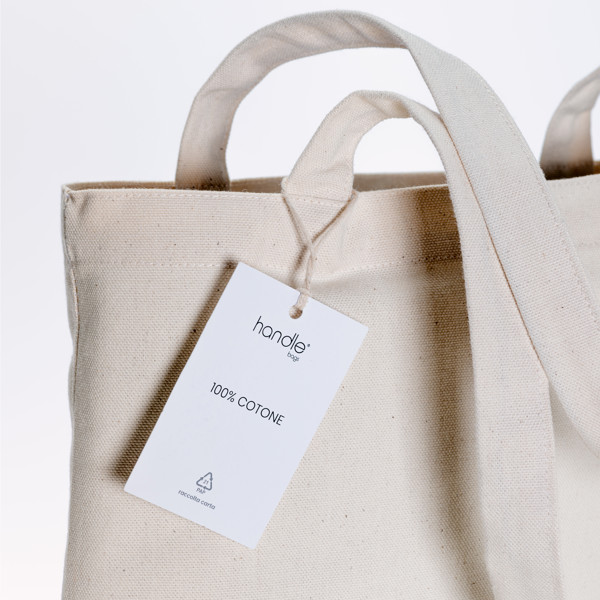 Made-In-Italy Shopper Bag Made Of 240 Gsm Cotton
