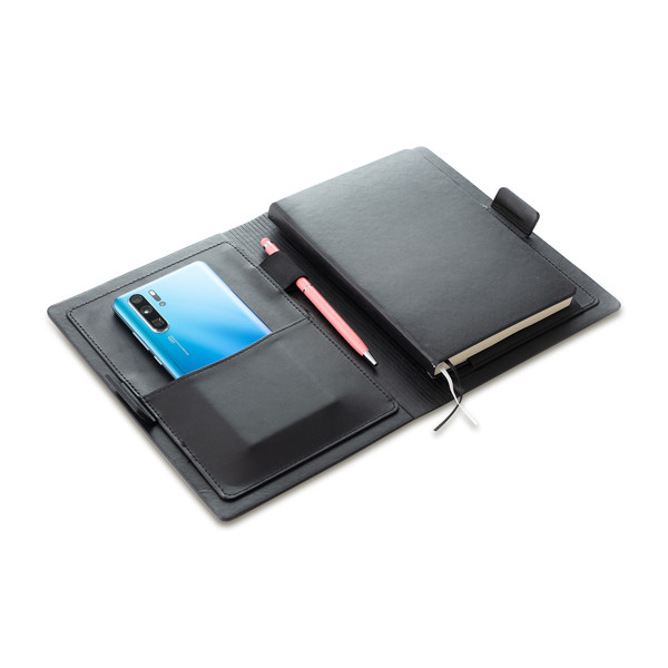 Sannat organizer with notebook - Black