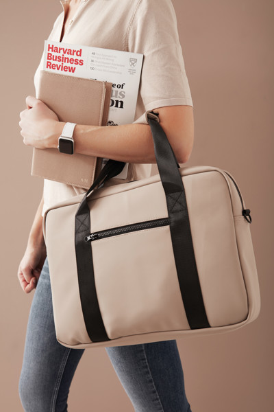 Vinga Baltimore torba za prenosnik 17 inch, vodoodbojna - Greige