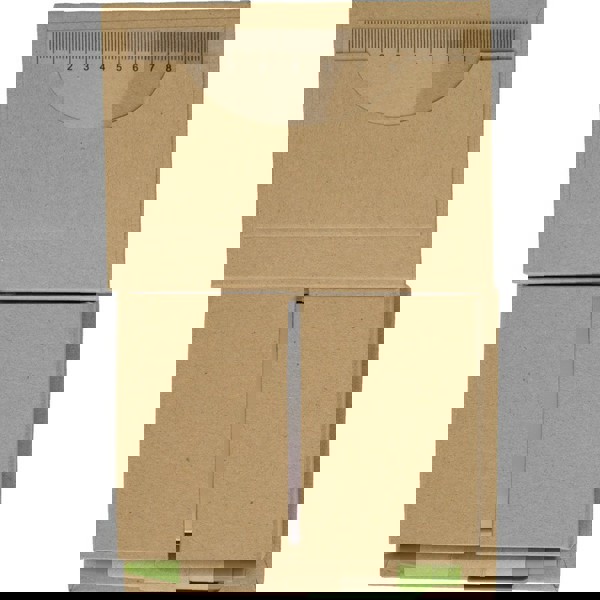 Memo holder, notebook, sticky notes, ball pen, ruler