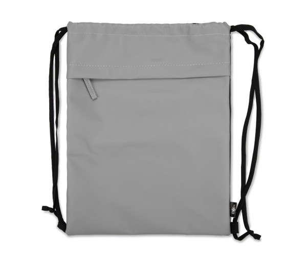 Drawstring bag BASKO - grey