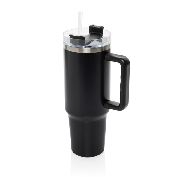 Peakflow RCS pohár z recyklovanej ocele 1200 ml - Čierna