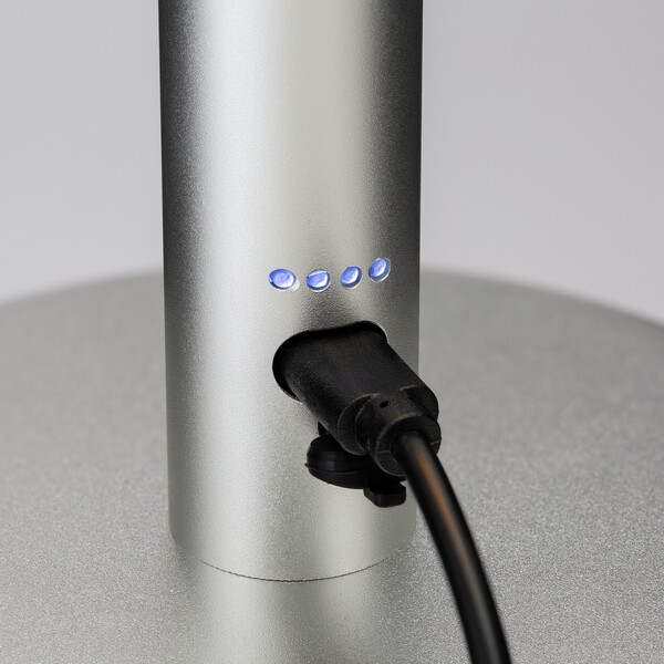 Lampe de table rechargeable AMLINO - argenté