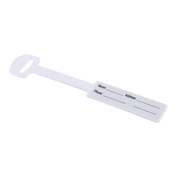 Luggage Tag Pudong - White