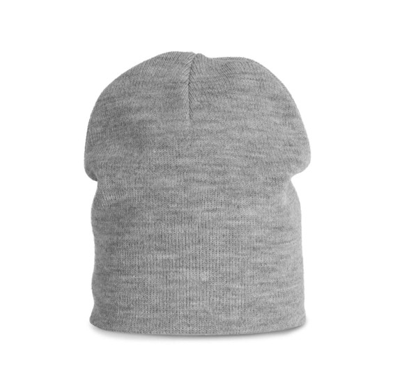 Knitted Beanie - Alloy Grey Heather