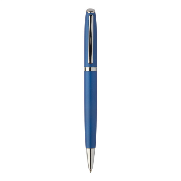 Parure stylo métal Redivi - Bleu