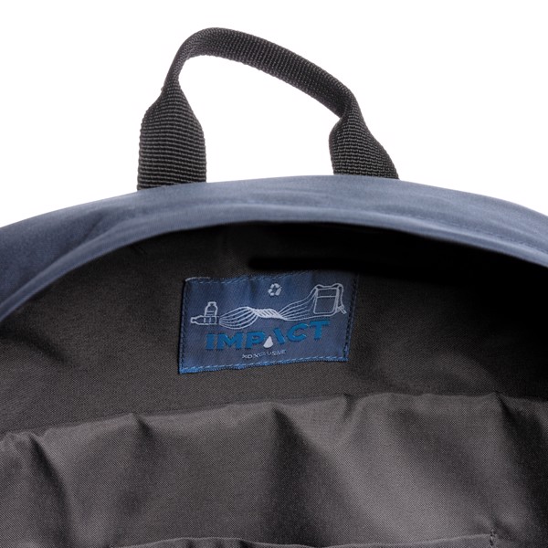 Sac à dos ordinateur 15,6" Impact en rPET AWARE™ - Bleu Marine
