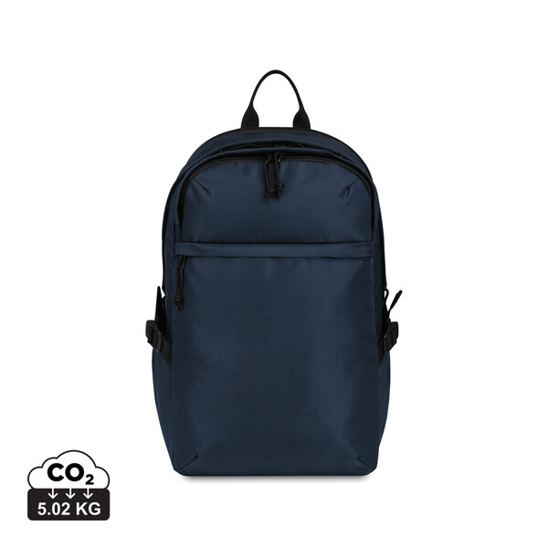 Sac à dos ordinateur 15" en rPET AWARE™ Renew - Bleu Marine