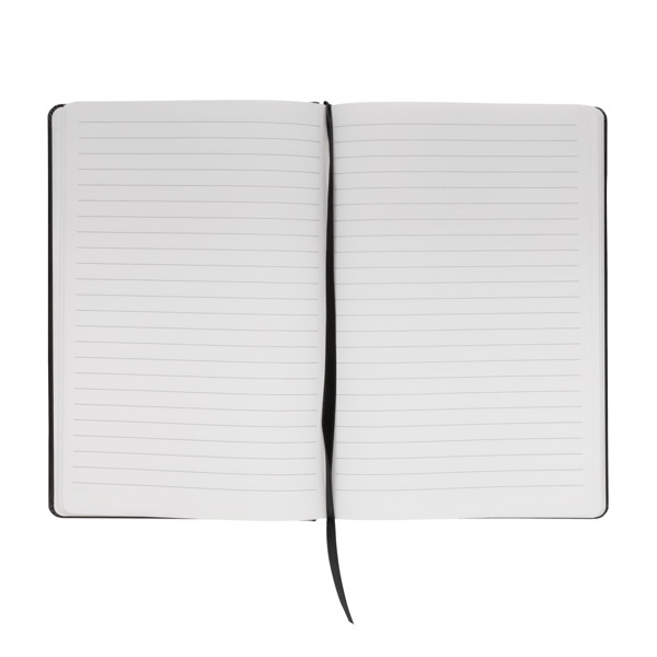 A5 Impact stone paper hardcover notebook - Black