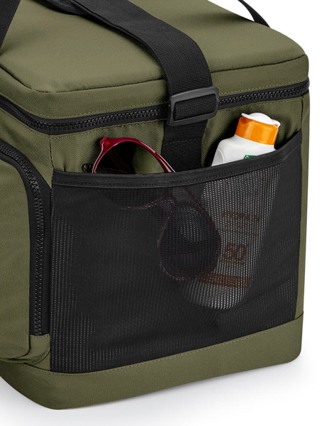 Recycled Large Cooler Shoulder Bag - Black / ONE SIZE