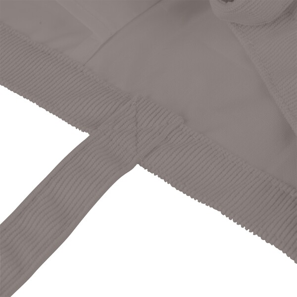 Corduroy tote bag Tino - grey