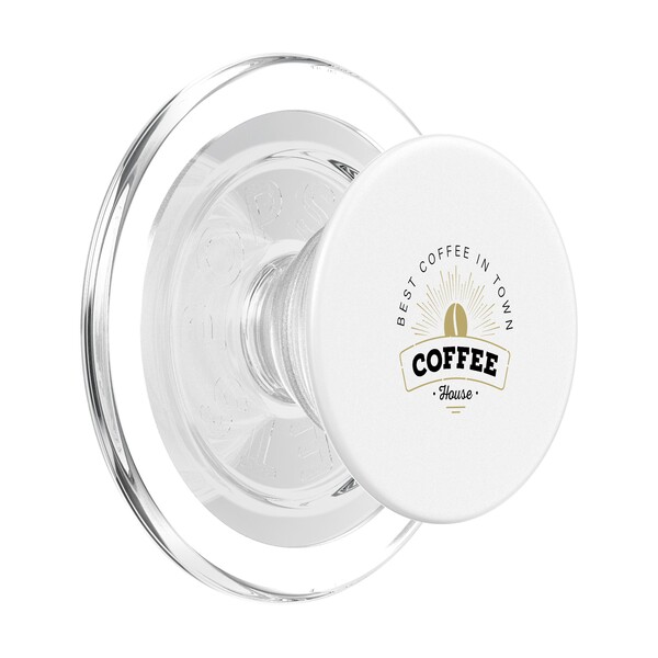 PopSockets® phone holder PopGrip MagSafe - white