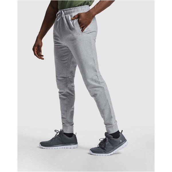 Pantaloni da uomo Adelpho - Grigio mélange / 3XL