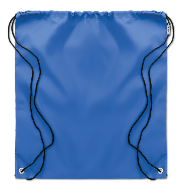 Sac cordelette en PET 190gr Shooppet - Bleu Royal