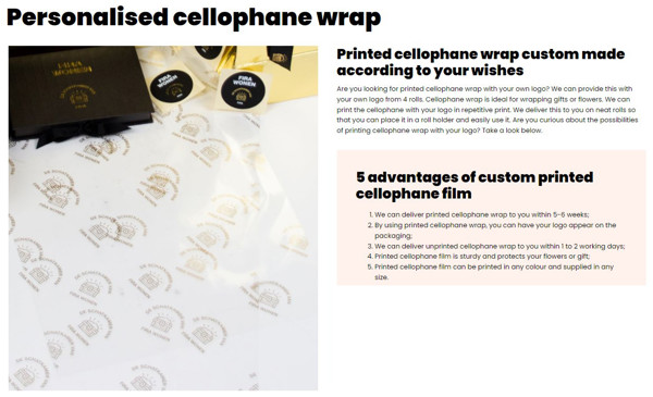 Wrapping paper - custom made