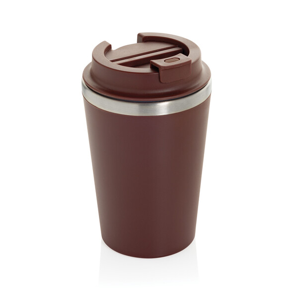 Termo hrnček 350ml Java z RCS recykl. PP - Červená