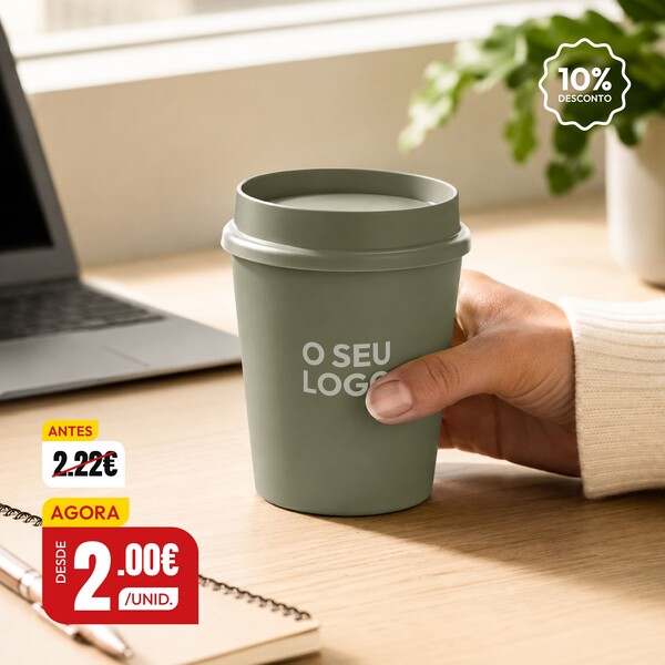 Copo térmico de 200 ml  Americano® Switch - Branco