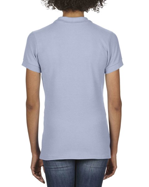 Ženska polo majica s dvostrukim pikeom Premium Cotton® - Light Plava / S