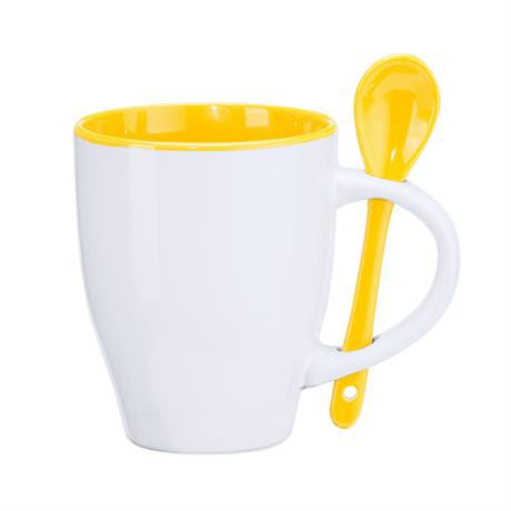 Akebia Mug - White/Red