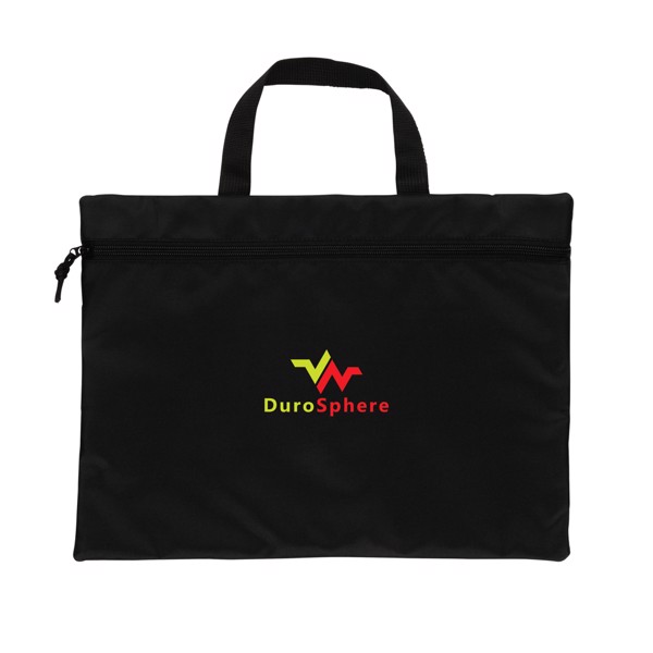 Impact Aware document bag rPET, 400x300 mm - Black