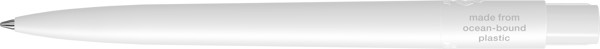 RECYCLED PET PEN PRO F ocean - blanc