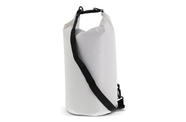 Drybag ripstop IPX6 waterproof, 10L - White