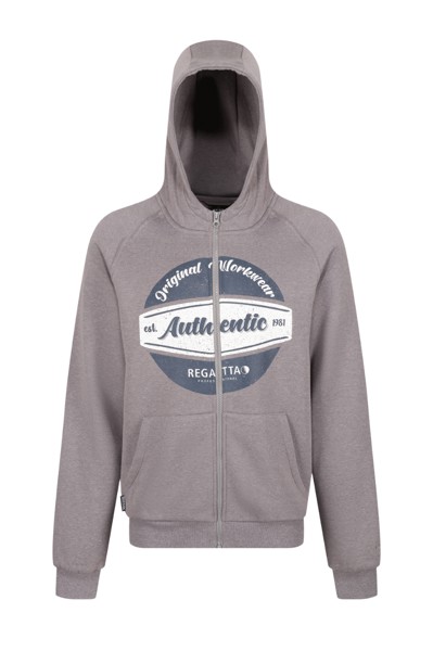 Original Workwear Full Zip Hoodie - Rock Grey Marl / 3XL