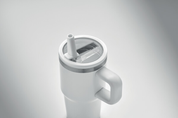 Bicchiere doppio strato. 500ml Aland - Bianco