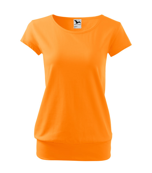 Tričko Dámské Malfini® City - Tangerine Orange / S