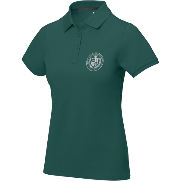 Polo manches courtes femme Calgary - Vert forêt / XS