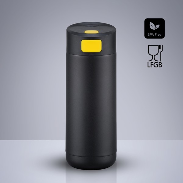 Expedition Thermal Mug With Copper Layer, 450 ml - Yellow