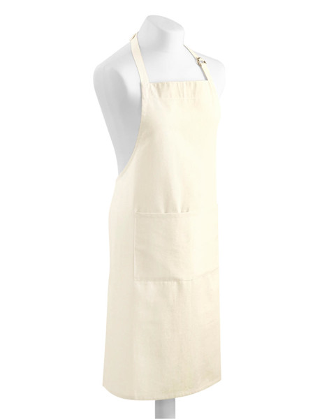 Fairtrade Cotton Adult Craft Apron - Black / ONE SIZE