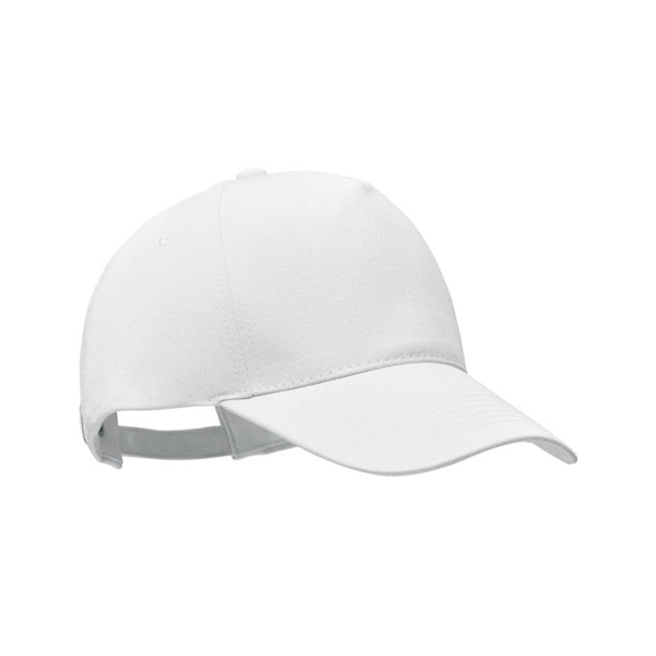 Organic cotton baseball cap Bicca Cap - White