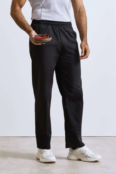 'Essential' Chef's Trousers - Black / White Check / M