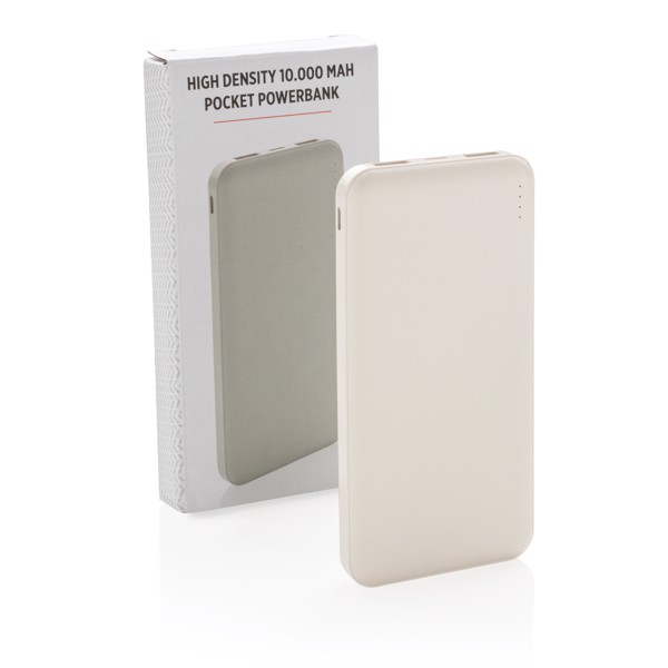 Xd Collection žepni powerbank, 10000 mAh, ABS - Bela