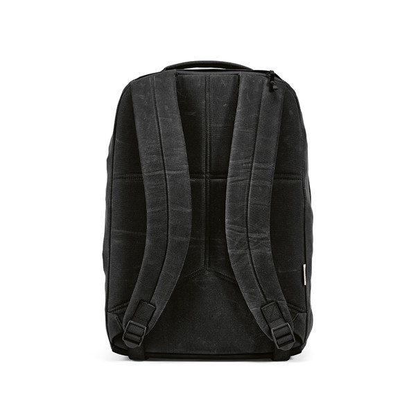 Cape Town backpack, 27L recycled cotton - Black