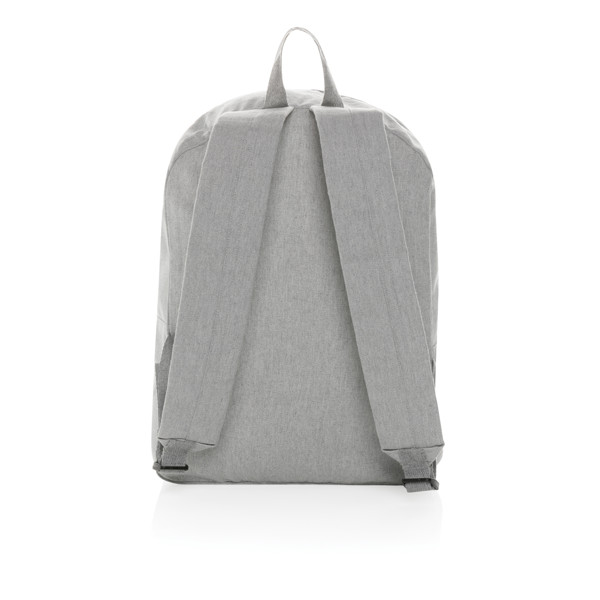 Impact Aware™ 285 gsm rcanvas backpack undyed - Grey