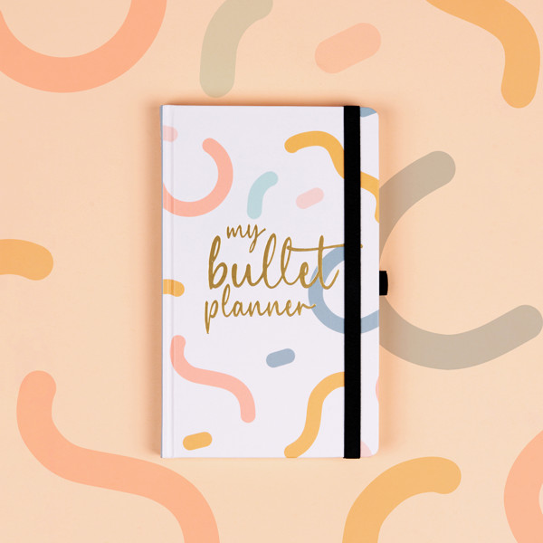 Týdenní Nedatovaný Diář My Bullet Planner, 13 x 21 cm Cz/Sk