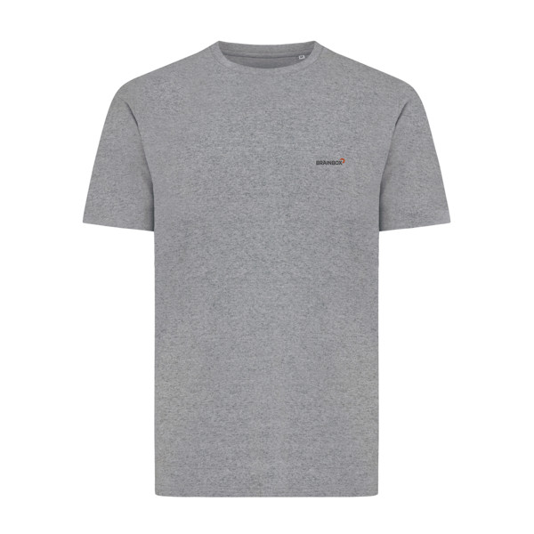 T-shirt léger en coton recyclé IQONIQ Sierra - Light Heather Anthracite / S