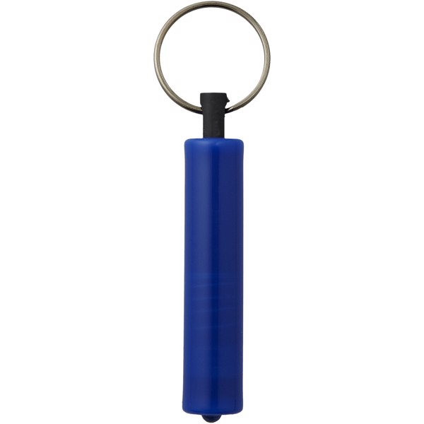 Retro LED keychain light - Royal Blue