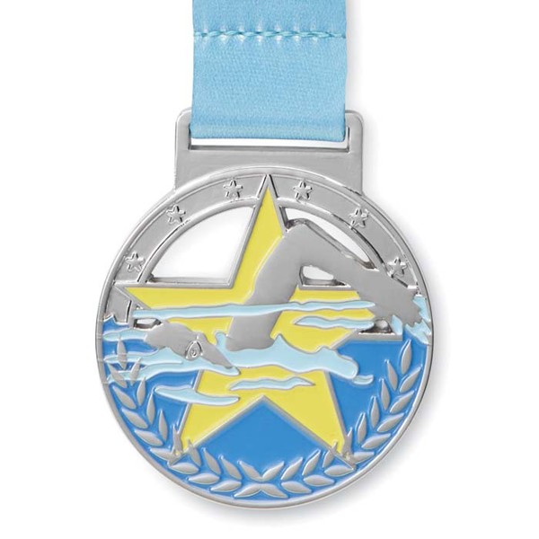 Medalha em liga de zinco com forma personalizada até 80mm X 80mm