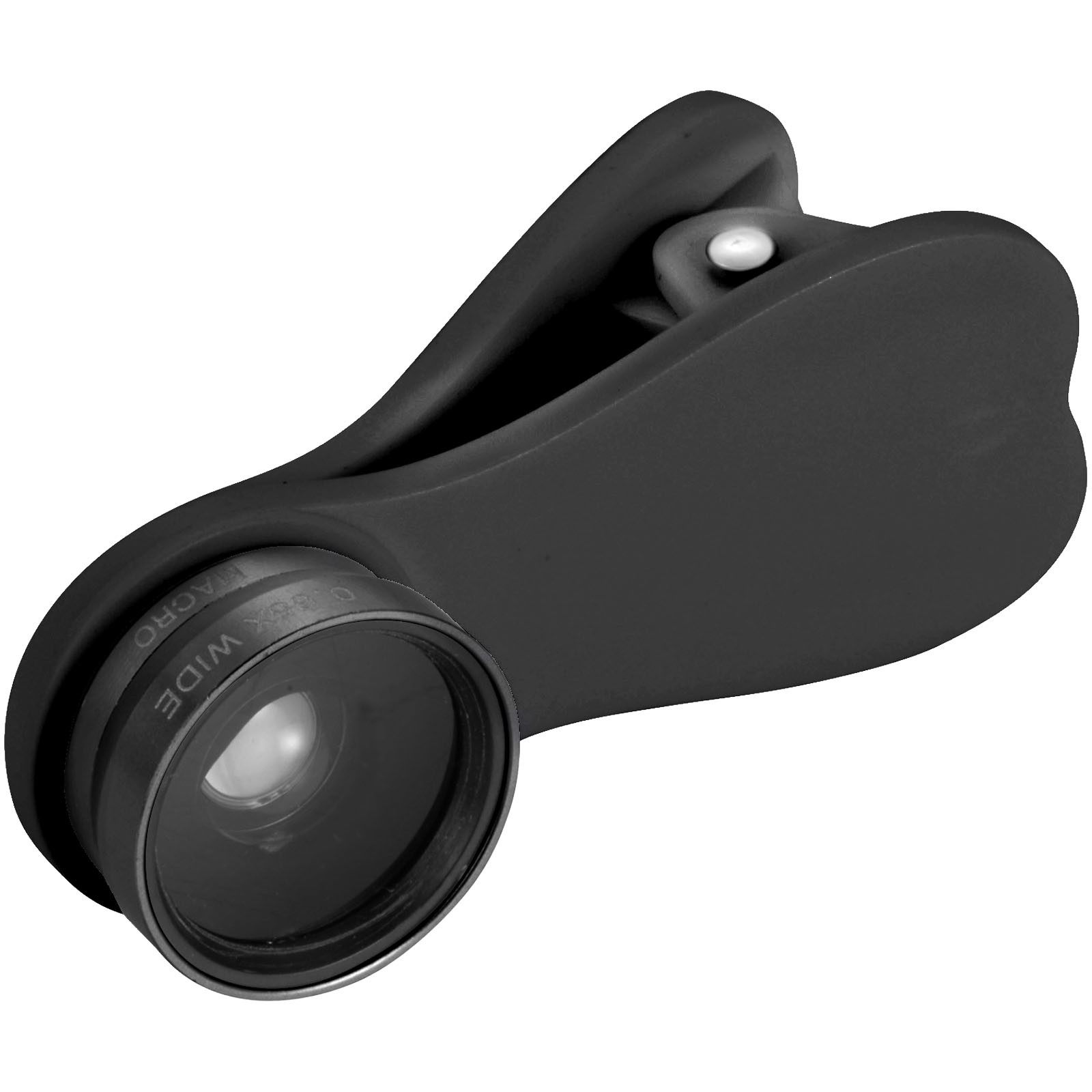 Optic wide-angle and macro smartphone camera lens - Solid Black