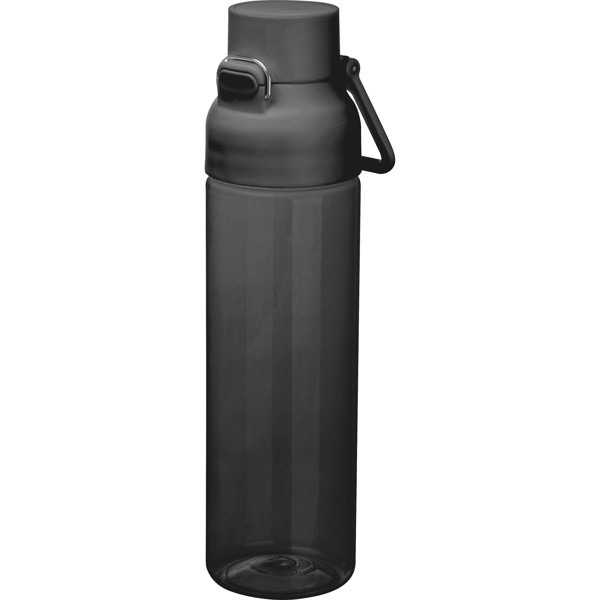 MAX Priehľadná fľaša Tritan, 750 ml - Black