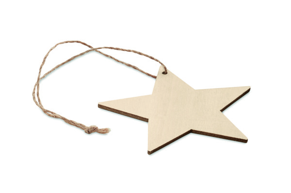 Wooden star shaped hanger Esty