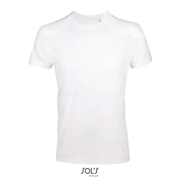 Sol's Imperial Fit - Men's Round Neck Close Fitting T-Shirt - White / L